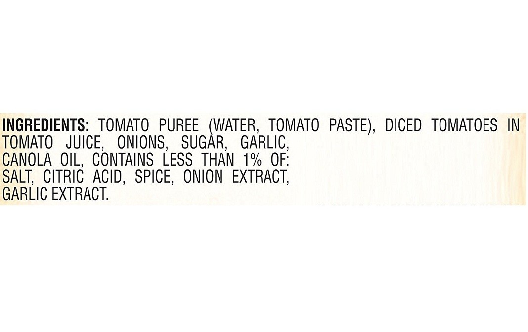 Prego Chunky Garden Tomato, Onion & Garlic Italian Sauce   Glass Jar  680 grams